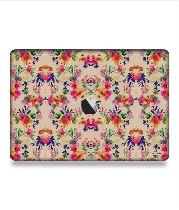 Floral Symmetry - Skins for Macbook Pro 15" (2016 - 2020)By Sleeky India, Laptop skins, laptop wraps, Macbook Skins
