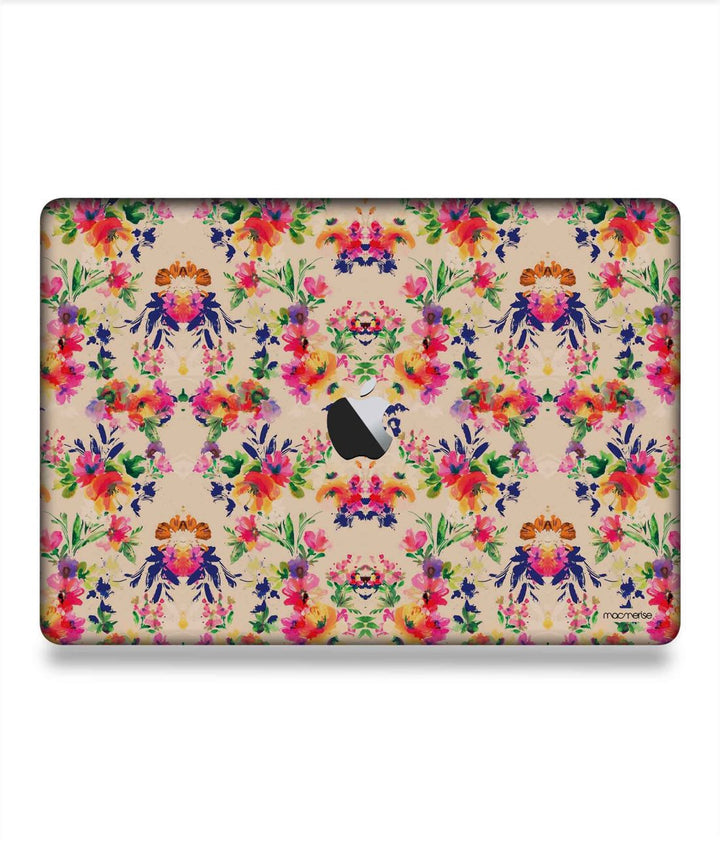 Floral Symmetry - Skins for Macbook Pro 15" (2016 - 2020)By Sleeky India, Laptop skins, laptop wraps, Macbook Skins