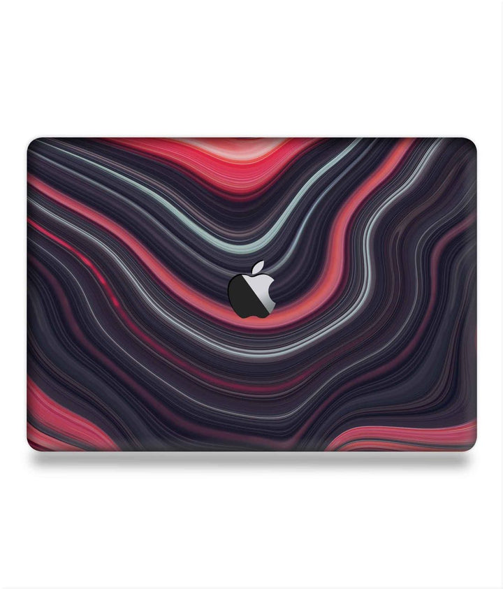 Liquid Funk Black - Skins for Macbook Air 13" (2018-2020)By Sleeky India, Laptop skins, laptop wraps, Macbook Skins