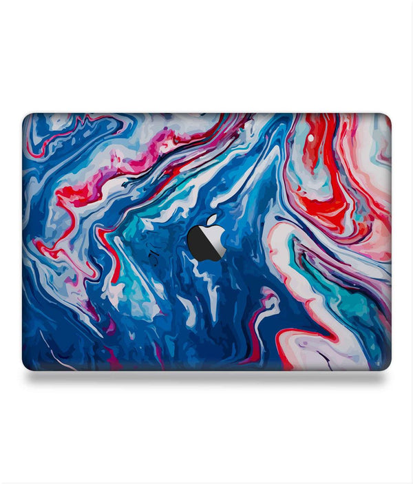 Liquid Funk Blue - Skins for Macbook Air 13" (2018-2020)By Sleeky India, Laptop skins, laptop wraps, Macbook Skins