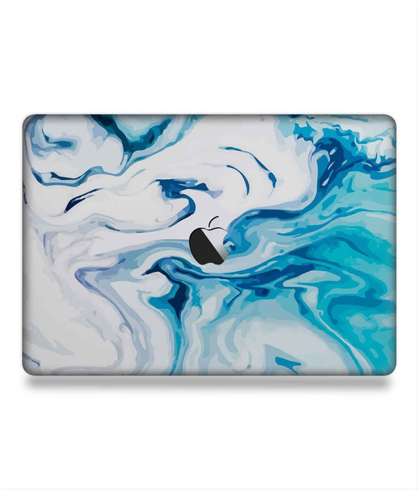 Liquid Funk Turquoise - MacBook Skins - Sleeky India