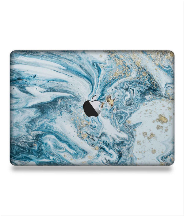 Marble Blue Macubus - Skins for Macbook Air 13" (2018-2020)By Sleeky India, Laptop skins, laptop wraps, Macbook Skins