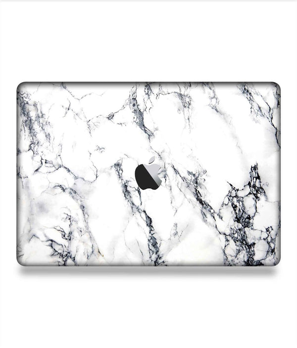 Marble White Luna - Skins for Macbook Air 13" (2018-2020)By Sleeky India, Laptop skins, laptop wraps, Macbook Skins