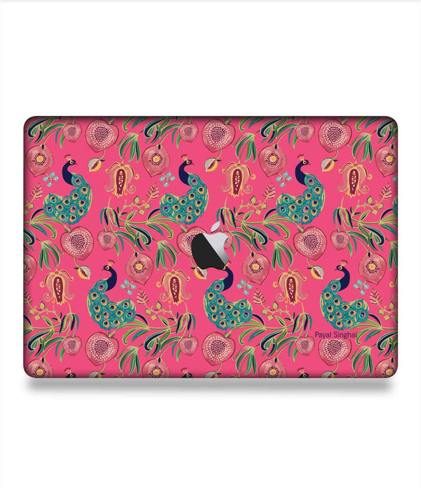 Payal Singhal Anaar and Mor Pink - Skins for Macbook Pro 16" (2020)By Sleeky India, Laptop skins, laptop wraps, Macbook Skins