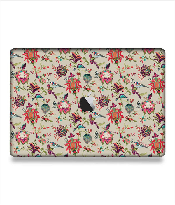 Payal Singhal Chidiya Beige - Skins for Macbook Pro 15" (2016 - 2020)By Sleeky India, Laptop skins, laptop wraps, Macbook Skins