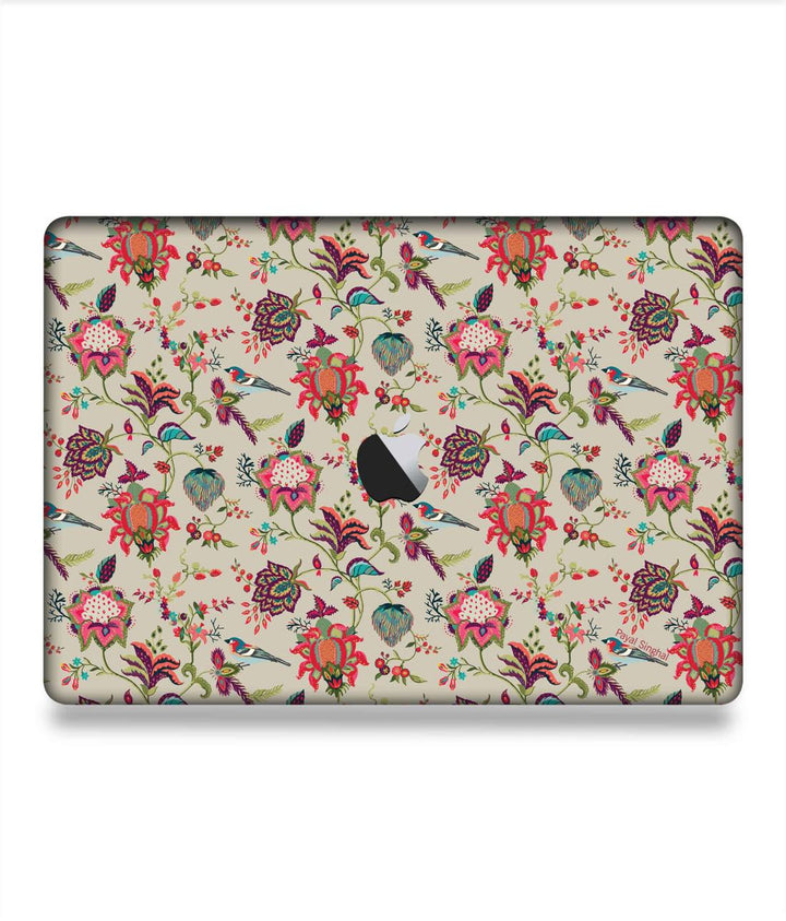 Payal Singhal Chidiya Beige - Skins for Macbook Pro 15" (2016 - 2020)By Sleeky India, Laptop skins, laptop wraps, Macbook Skins