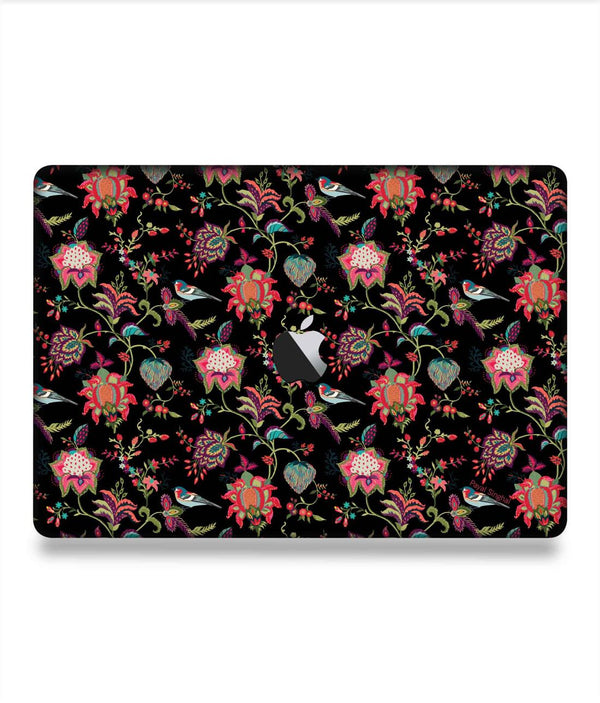 Payal Singhal Chidiya Black - Skins for Macbook Pro 15" (2016 - 2020)By Sleeky India, Laptop skins, laptop wraps, Macbook Skins