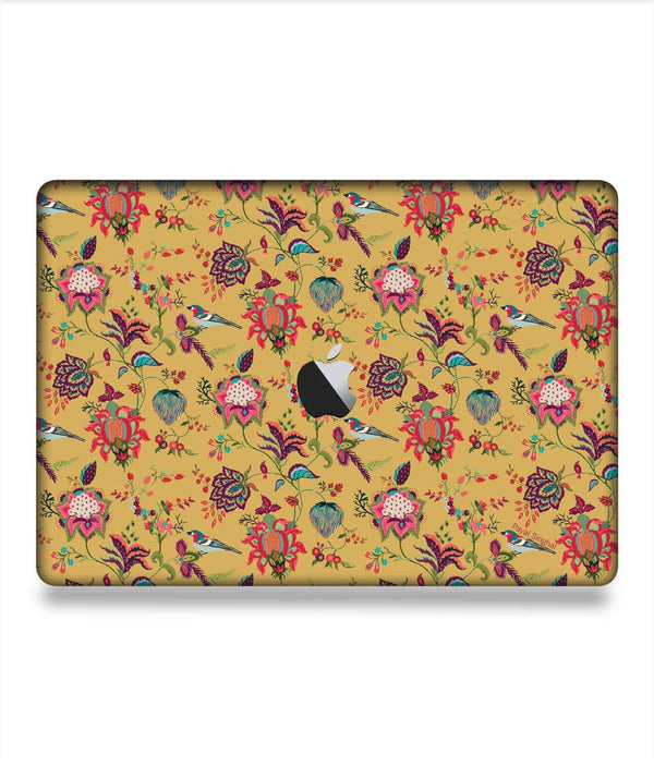 Payal Singhal Chidiya Mustard - MacBook Skins - Sleeky India