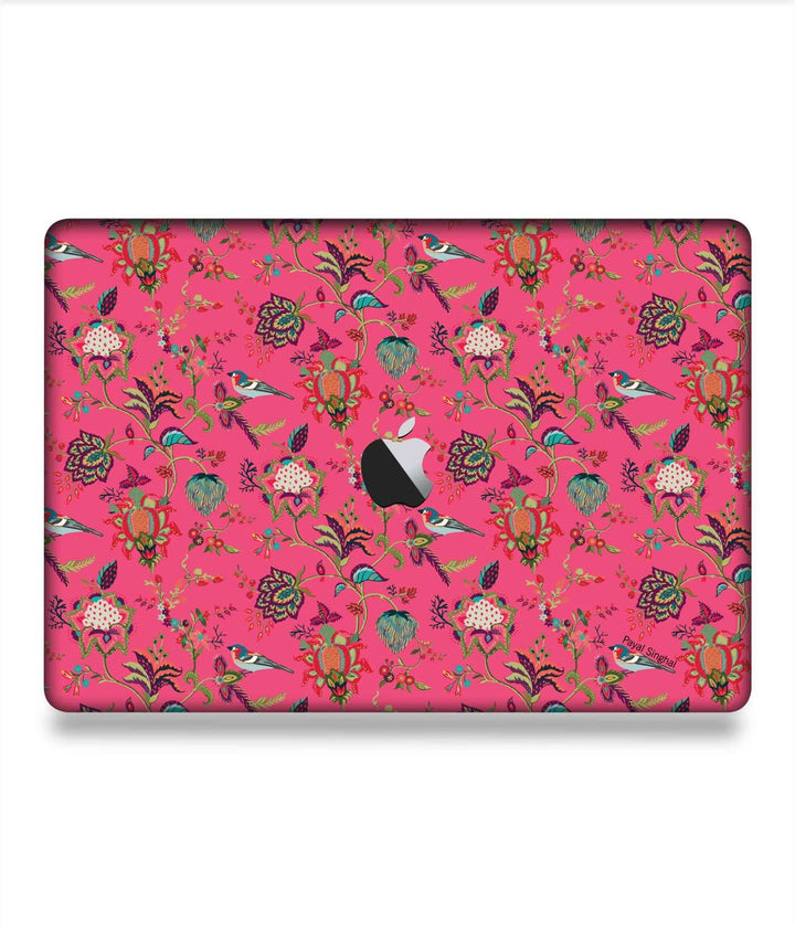 Payal Singhal Chidiya Pink - Skins for Macbook Pro 15" (2016 - 2020)By Sleeky India, Laptop skins, laptop wraps, Macbook Skins