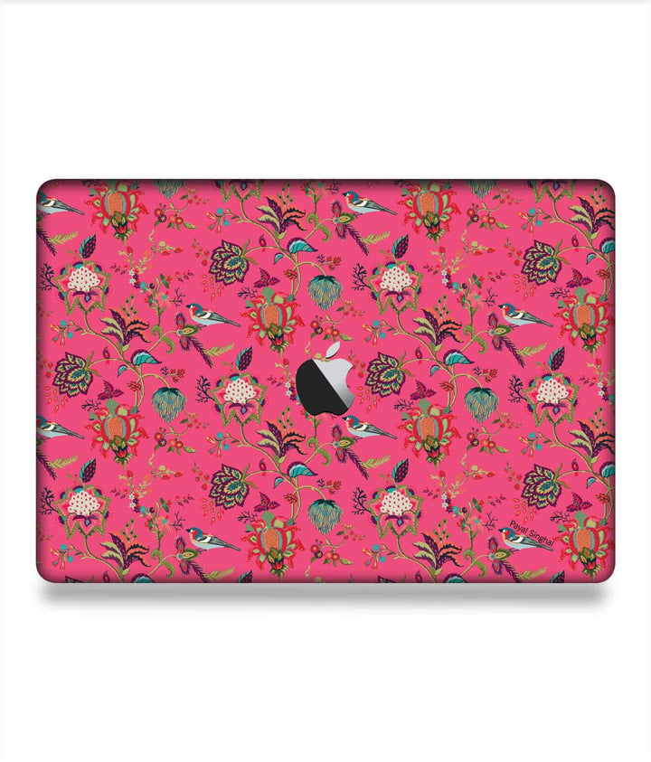 Payal Singhal Chidiya Pink - Skins for Macbook Pro 13" (2016 - 2020)By Sleeky India, Laptop skins, laptop wraps, Macbook Skins