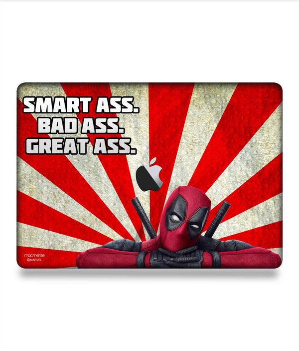 Smart Ass Deadpool - Skins for Macbook Pro 15" (2016 - 2020)By Sleeky India, Laptop skins, laptop wraps, Macbook Skins
