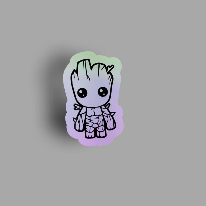 Groot - Holographic Sticker