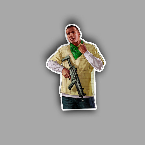 GTA-5 Franklin - Sticker