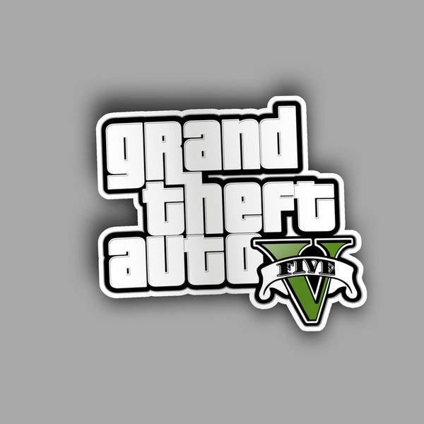 GTA-5 Logo - Sticker