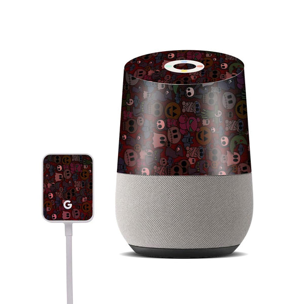halloween gradient skin for google home by sleeky india