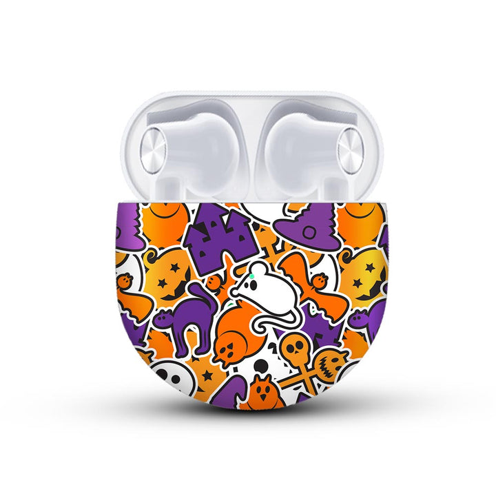 Halloween Pattern - Oneplus Buds Skin