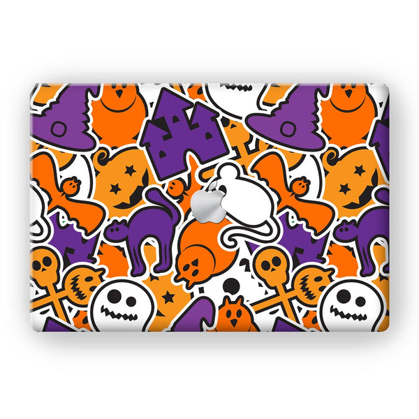 Halloween Pattern - MacBook Skins