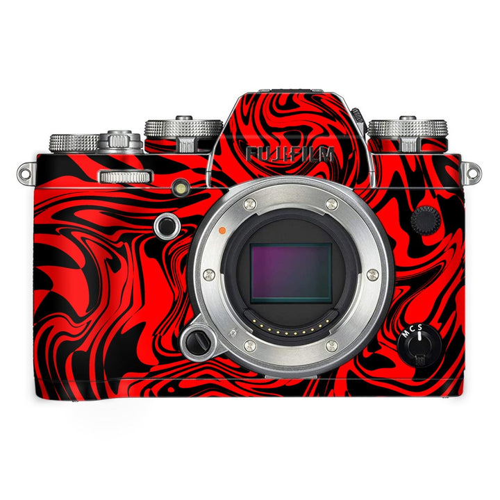 Hell Red  - FujiFilm Camera Skin