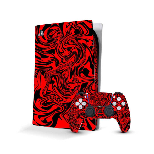 Hel red - Sony PlayStation 5 Console Skins