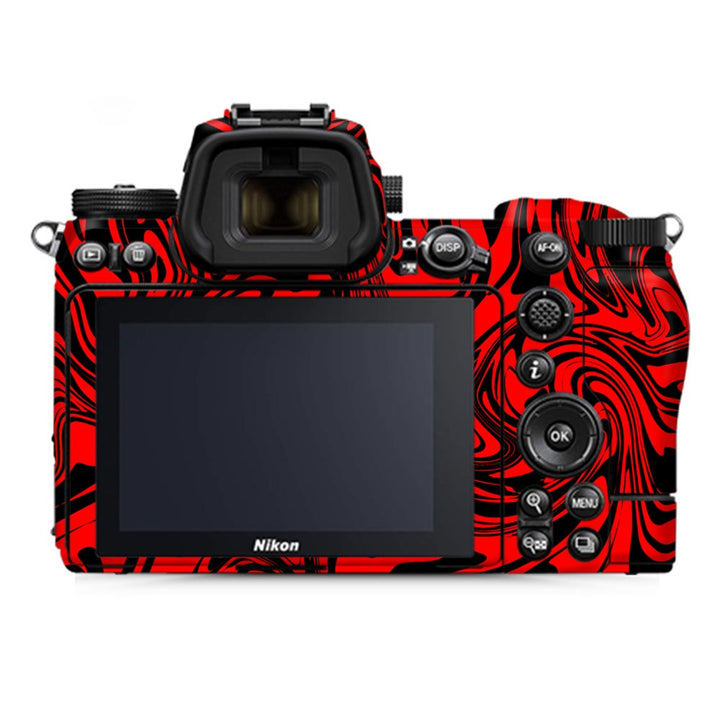 Hell Red - Nikon Camera Skins By Sleeky India