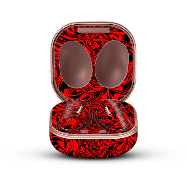 Hell Red - Galaxy Buds Live Skin by Sleeky India
