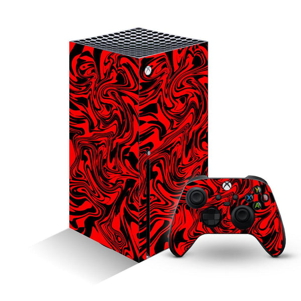 Hel red - XBox Series X Console Skins