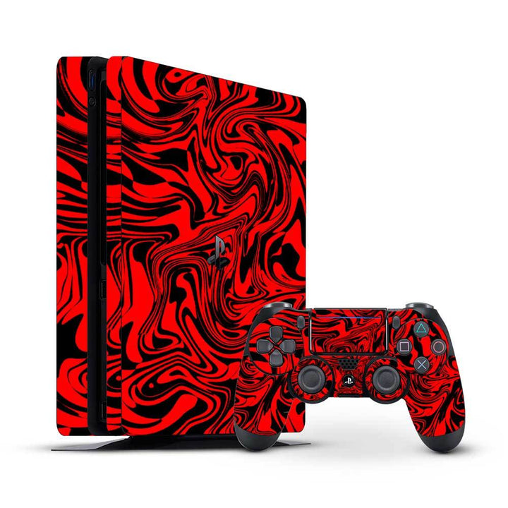 Hel red- Sony PS4 Pro Skin