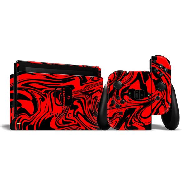 Hell Red - Nintendo Switch Skins