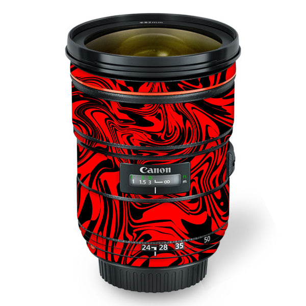 Hell Red- Canon Lens Skin