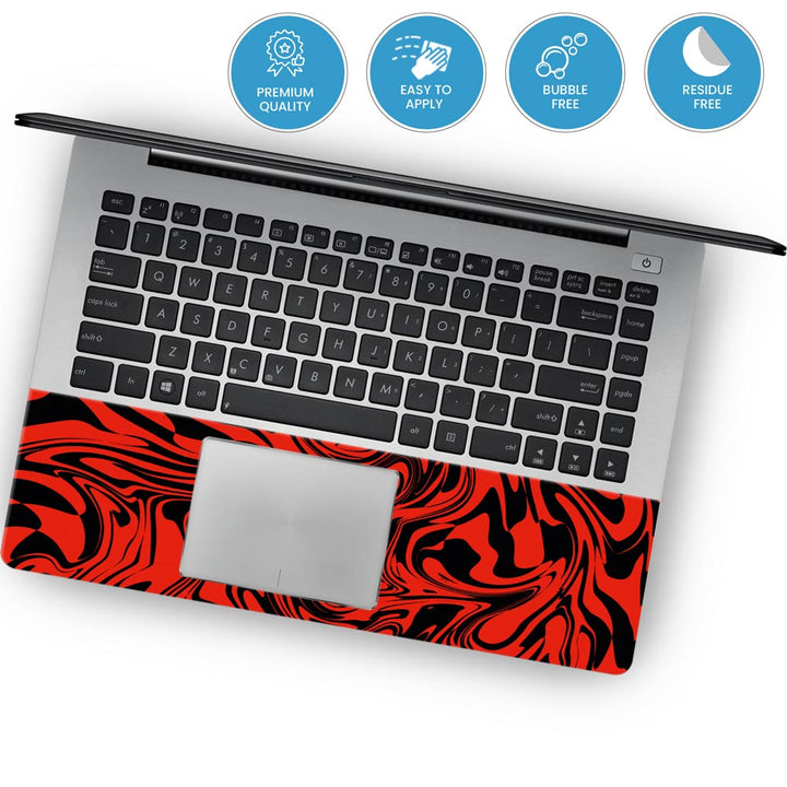 Hell Red - Laptop Skins - Sleeky India