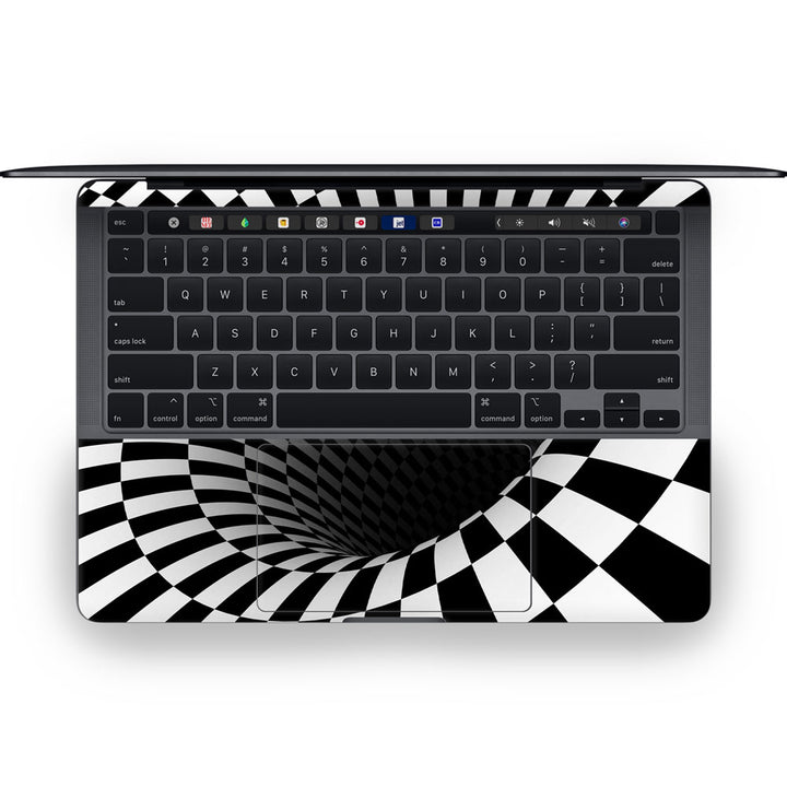 Hole Illusion - MacBook Skins