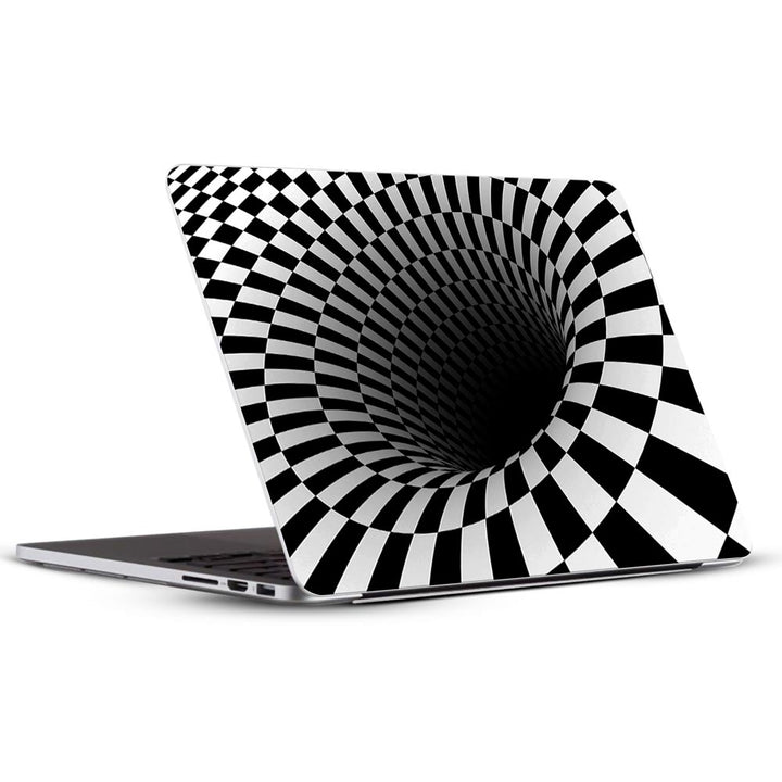 Hole Illusion - Laptop Skins