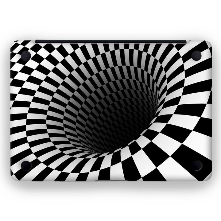 Hole Illusion - MacBook Skins