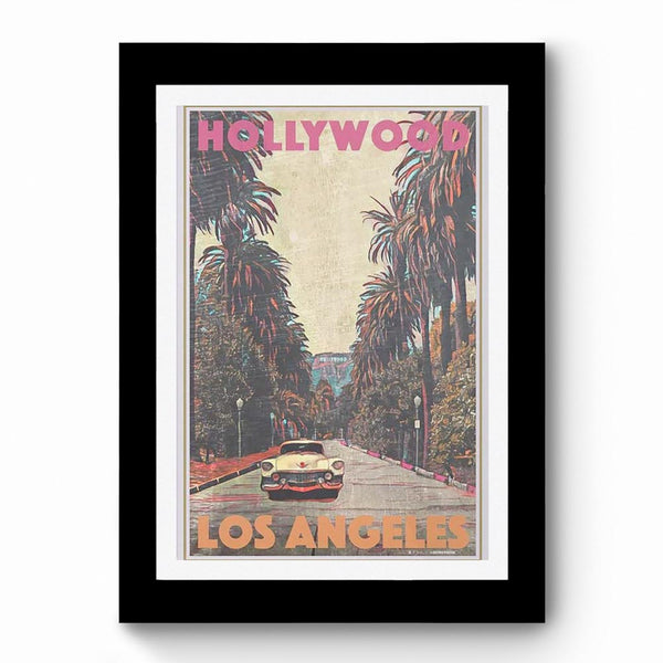 Hollywood - Framed Poster