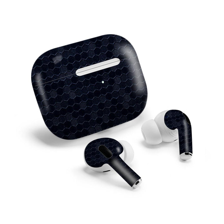 Honey Comb Blue - Airpods Pro Skin By Sleeky India