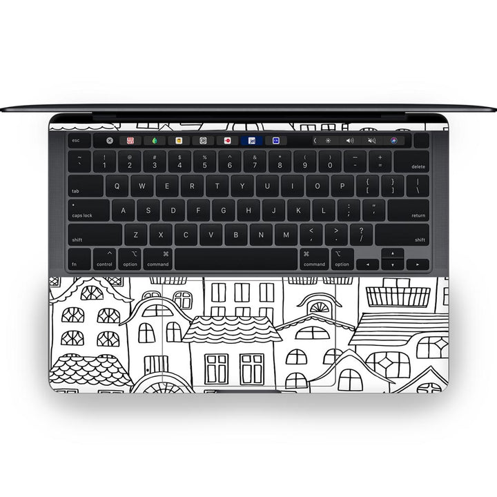 House Pattern - MacBook Skins