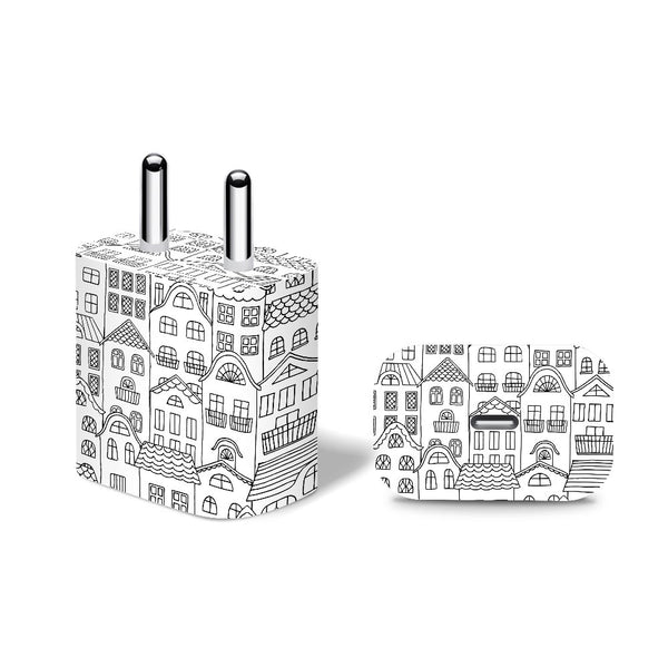 House Pattern - Apple 20W Charger Skin