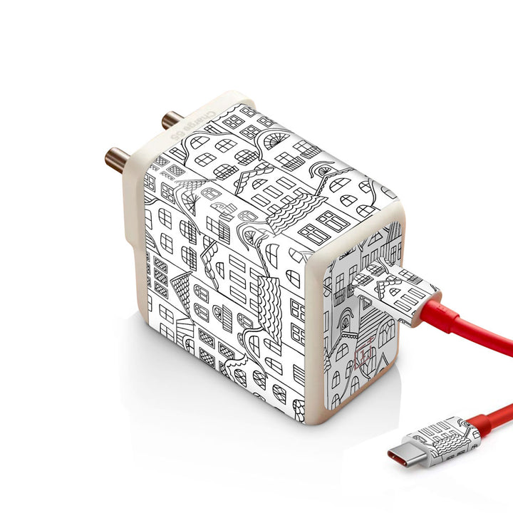 House Pattern - Oneplus Warp 65W Charger skin