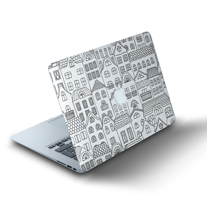 House Pattern - MacBook Skins