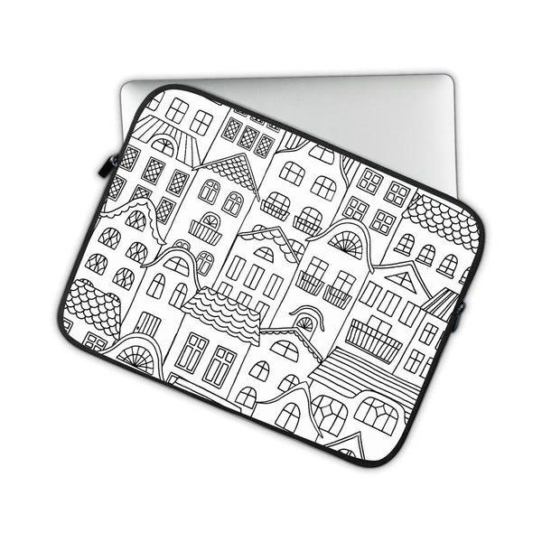 House Pattern   - Laptop Sleeve
