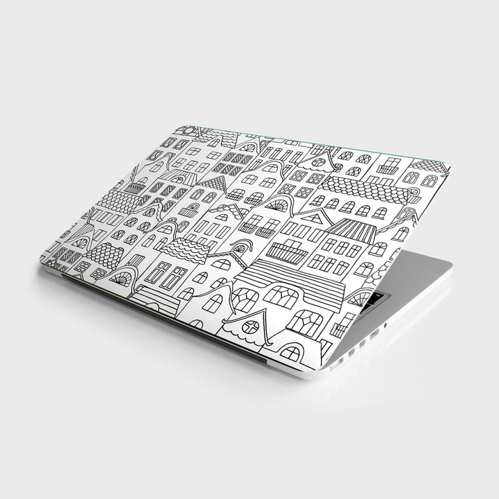 House Pattern - Laptop Skins