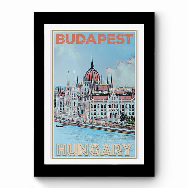 Hungary - Framed Poster