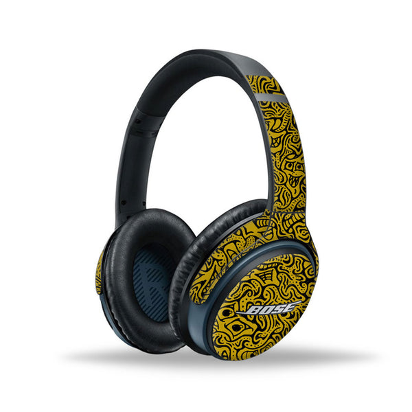 Hypnotic Gold - Bose SoundLink wireless headphones II Skins