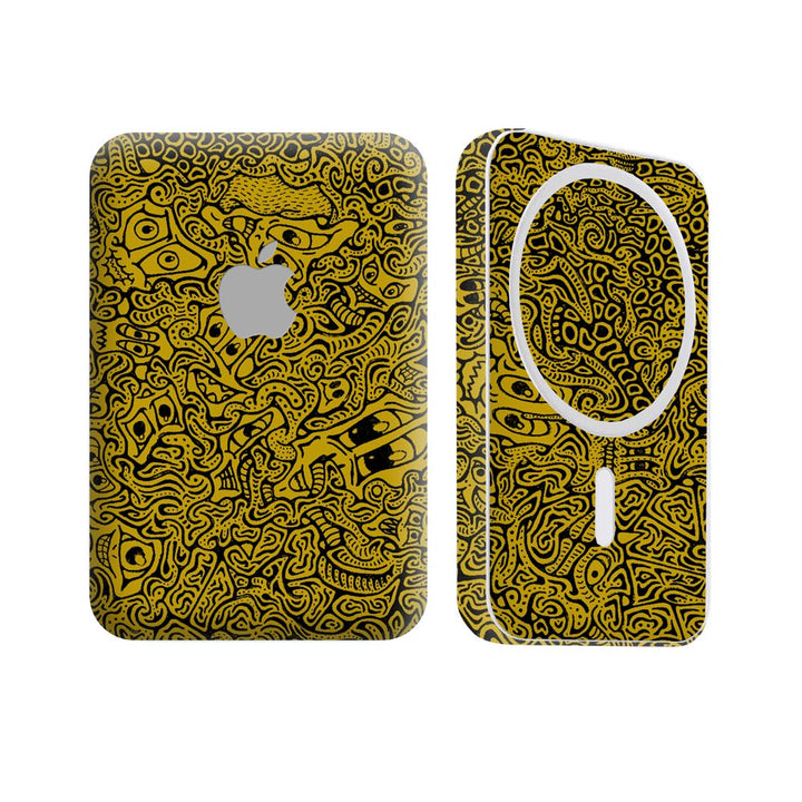 Hypnotic Gold - Apple Magsafe Battery Pack Skin