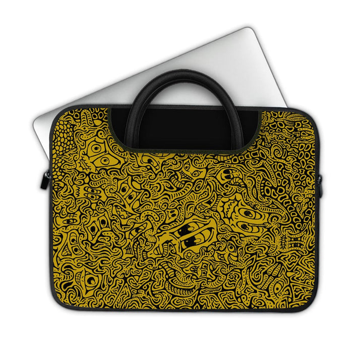 Hypnotic Gold  - Pockets Laptop Sleeve