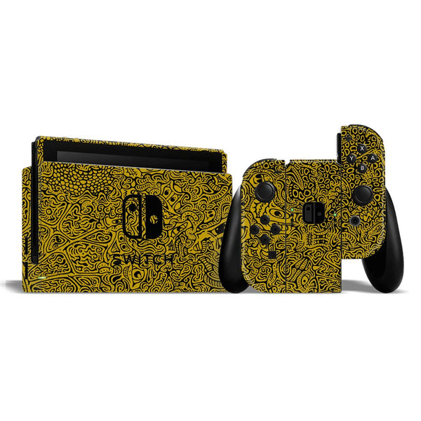 Hypnotic Gold - Nintendo Switch Skins