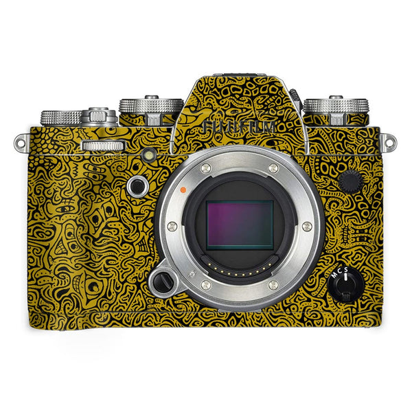 Hypnotic - gold - FujiFilm Camera Skin