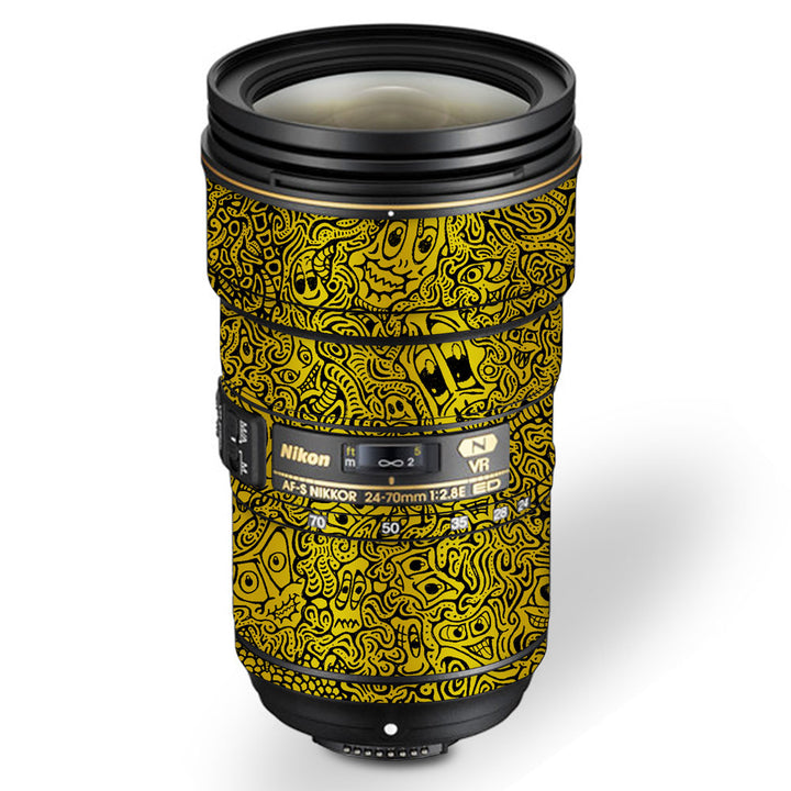 Hypnotic Gold - Nikon Lens Skin