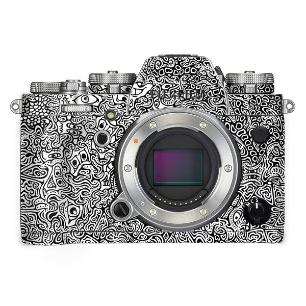 hypnotic white - FujiFilm Camera Skin