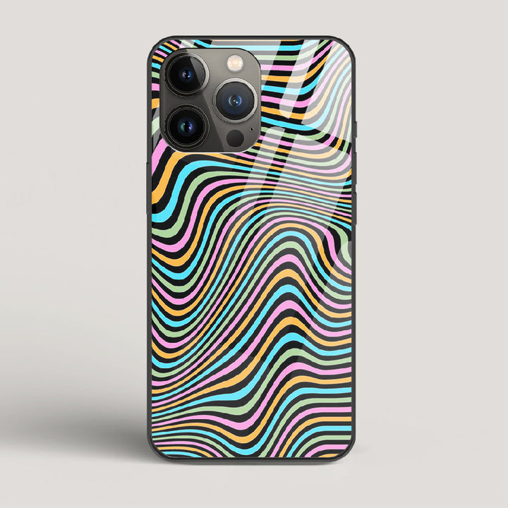 Color Lines - iPhone 13 Pro Glass Case